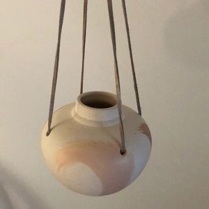 Small Signed Hanging Pot